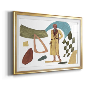 Vintage Vibes III - Modern Framed Art Print