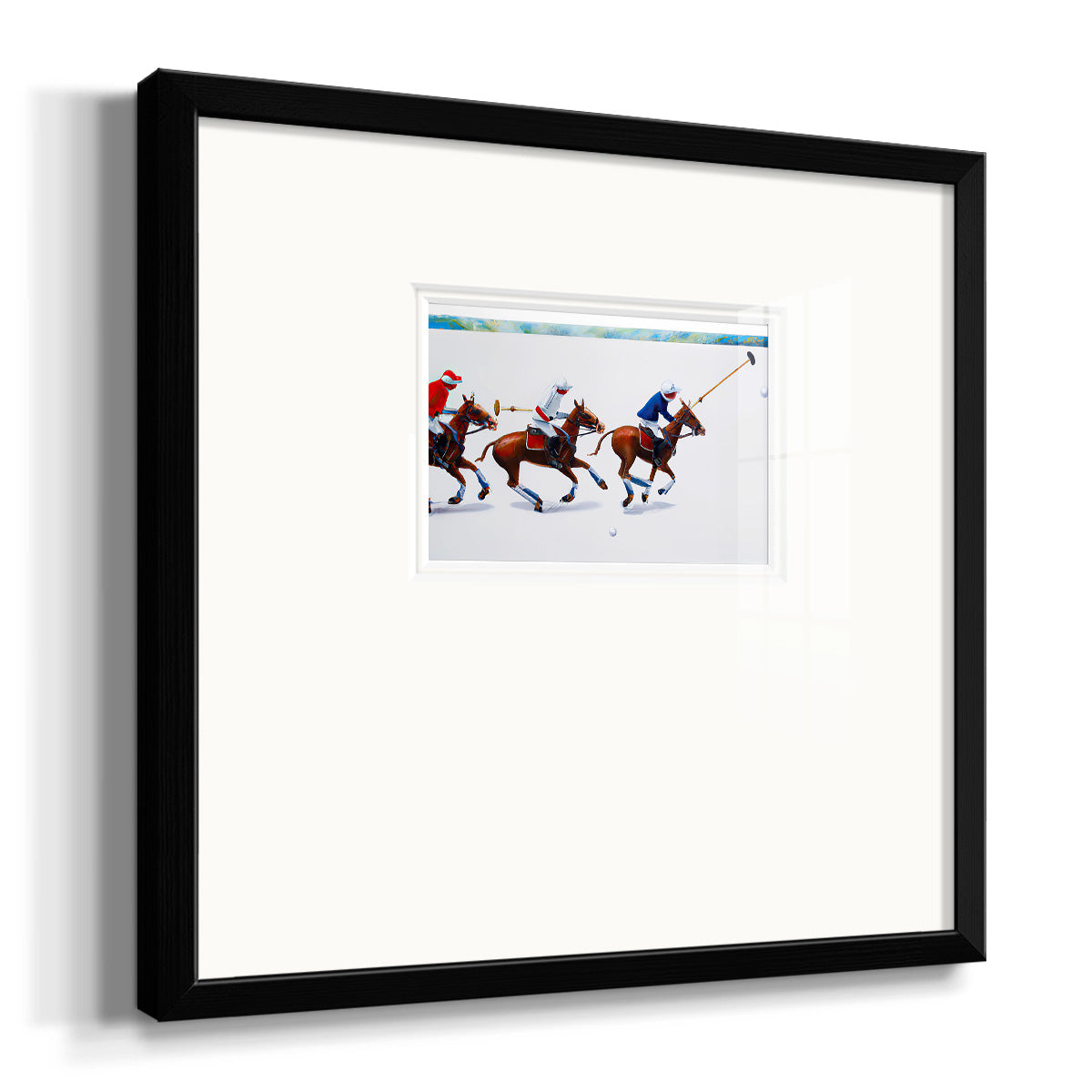 Polo Grounds Premium Framed Print Double Matboard
