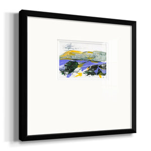 Silent Mountain IV Premium Framed Print Double Matboard