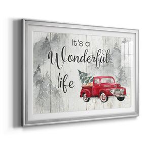 Indigo Kelp I - Modern Framed Art Print