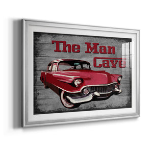 The Man Cave Premium Framed Print - Ready to Hang