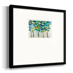 Tall Trees VII Premium Framed Print Double Matboard