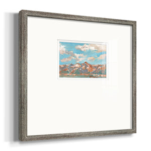 Pastel Western Vista II Premium Framed Print Double Matboard