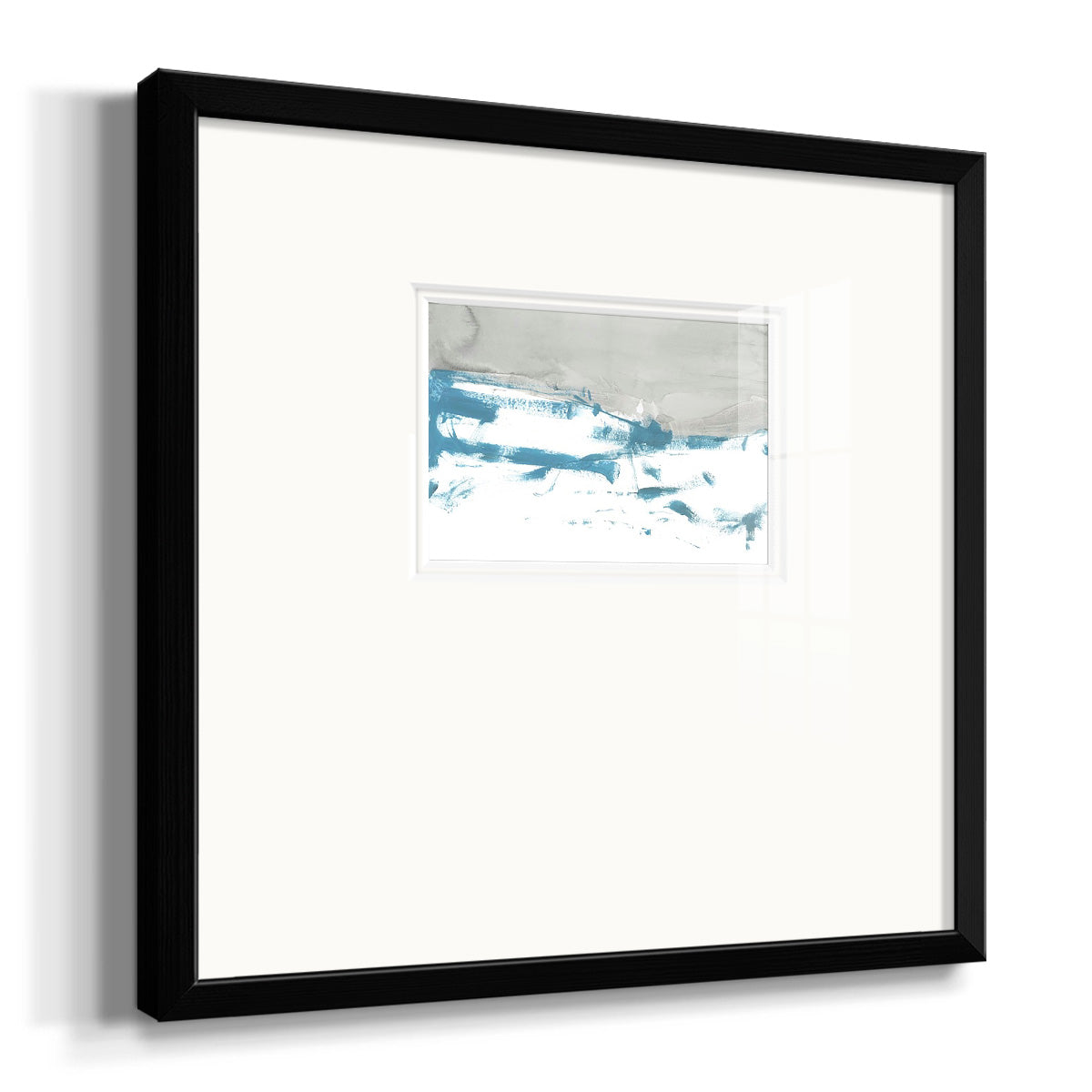 Meta Land II Premium Framed Print Double Matboard