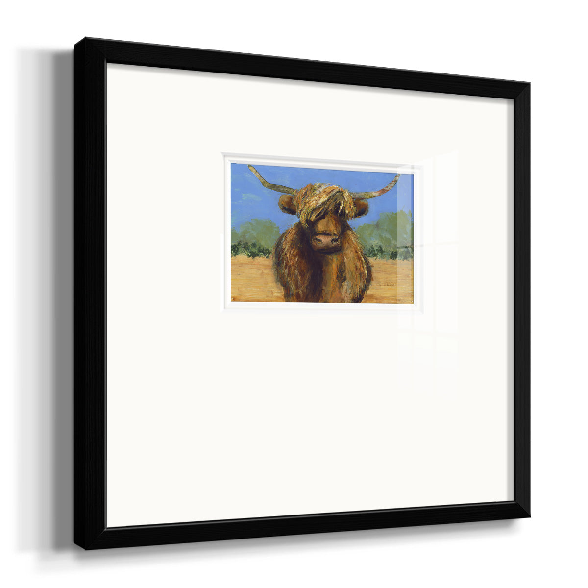 Shorty Premium Framed Print Double Matboard