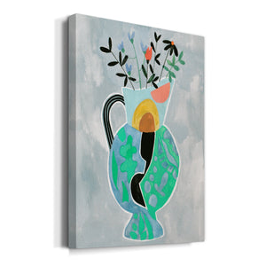 Collage Vase II Premium Gallery Wrapped Canvas - Ready to Hang