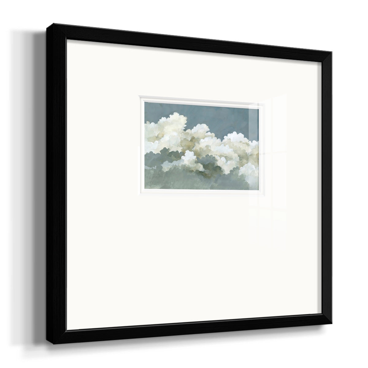 Big Clouds III Premium Framed Print Double Matboard