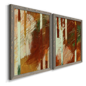 Wheaten I - Premium Framed Canvas 2 Piece Set - Ready to Hang