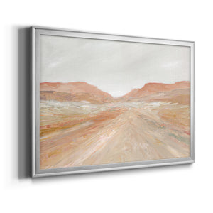 Road To Sedona - Modern Framed Canvas Print