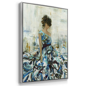 Fluid Beauty - Framed Premium Gallery Wrapped Canvas L Frame - Ready to Hang