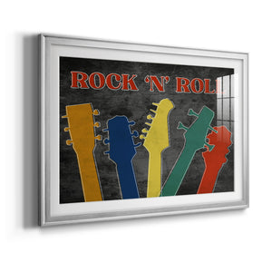 Rock and Roll - Modern Framed Art Print