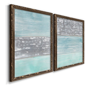 Hydrusphere I - Barnwood Framed Canvas Set