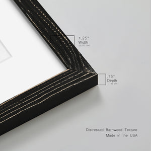 Millenium I - Premium Framed Print - Distressed Barnwood Frame - Ready to Hang