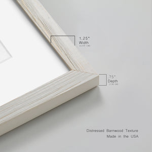 Indigo Meadow - Premium Framed Print - Distressed Barnwood Frame - Ready to Hang