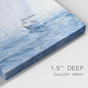 Sailing Upwind I - Canvas Art Print