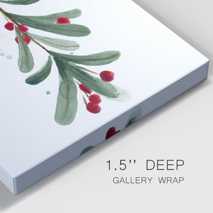 Warm Winter Wishes V Premium Gallery Wrapped Canvas - Ready to Hang