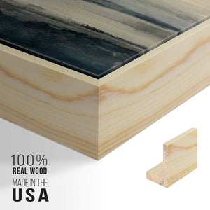 Equilibrium - Framed Premium Gallery Wrapped Canvas L Frame - Ready to Hang