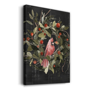 Christmas Cardinal II - Gallery Wrapped Canvas