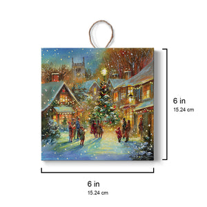 Evening Carol, Handmade Ornament