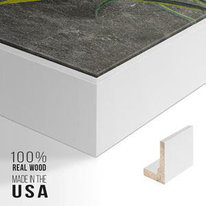 Sunny Sunday II - Framed Premium Gallery Wrapped Canvas L Frame - Ready to Hang