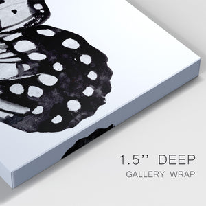 Monochrome Wings II Premium Gallery Wrapped Canvas - Ready to Hang