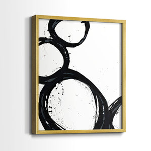 Colorful geometric landscape artwork depicting a coastal view with blue waters and green hills during daytime