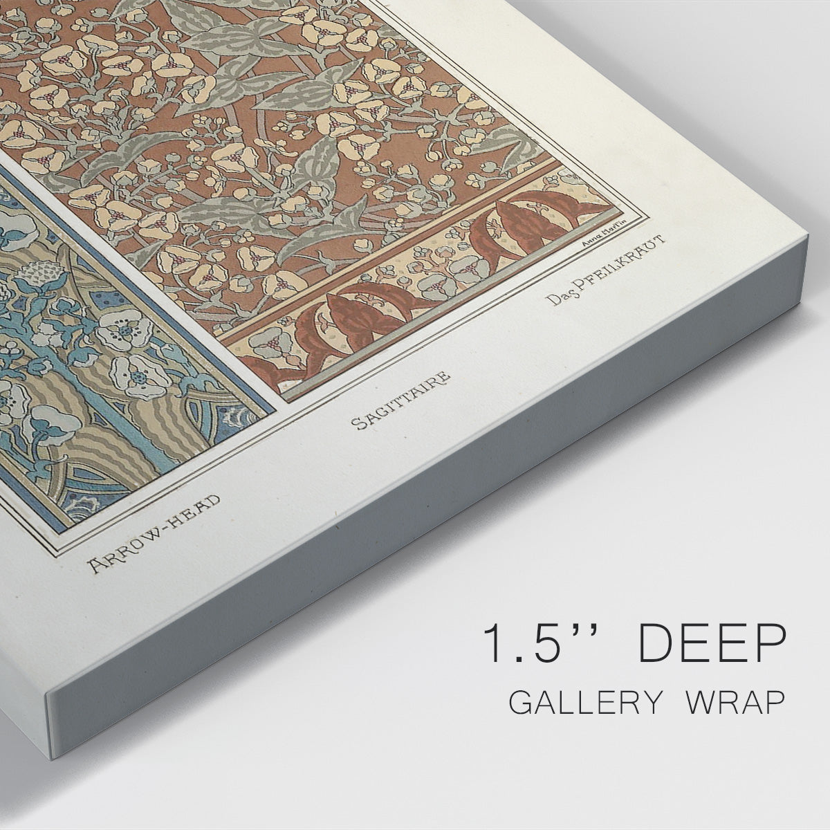 Nouveau Decorative II Premium Gallery Wrapped Canvas - Ready to Hang