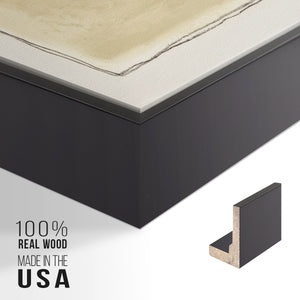 Inner Musing II - Framed Premium Gallery Wrapped Canvas L Frame - Ready to Hang