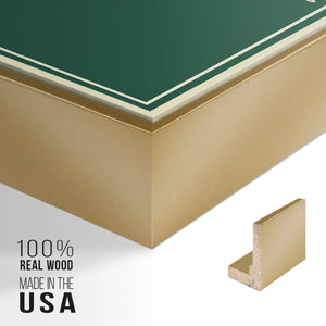 Fig. A: Party - Framed Premium Gallery Wrapped Canvas L Frame - Ready to Hang