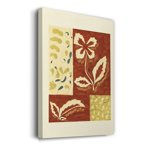 Festive Floral II - Gallery Wrapped Canvas