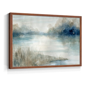 42053,watercolor,landscape,serene,reflection,river,dawn,mist,greenery,tranquility,calm,nature,peaceful,art,brushstrokes,sky,water,scenery,outdoor,riverbank,colors,light,softness,beauty,environment,subtle,composition,texture,stillness,horizon,morning,blue,shades,natural,creative,peacefulness,palette,tranquil,development,Re-stickable,Abstract