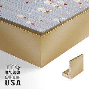 String Theory V1 - Framed Premium Gallery Wrapped Canvas L Frame - Ready to Hang