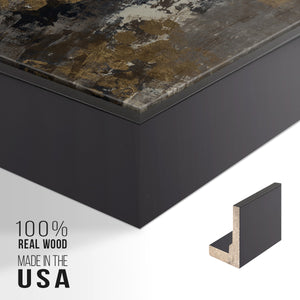 Shining Example - Framed Premium Gallery Wrapped Canvas L Frame - Ready to Hang