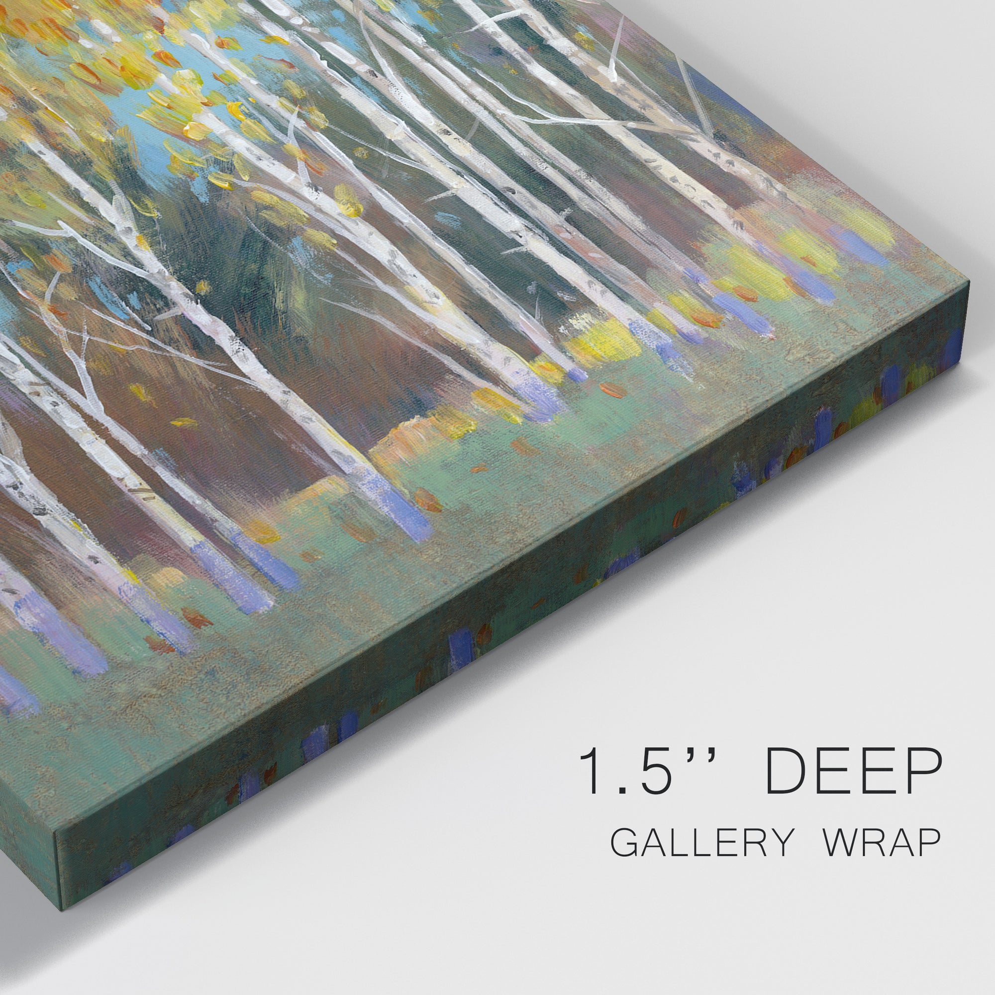 Aspen Grove II Premium Gallery Wrapped Canvas - Ready to Hang
