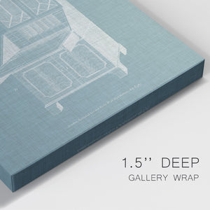 Hepplewhite Desk & Bookcase IV - Canvas Art Print