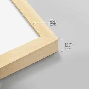 Confetti II- Premium Framed Print Double Matboard