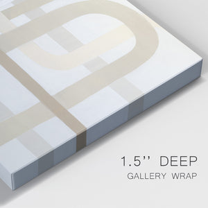 Loops & Weaves II - Canvas Art Print