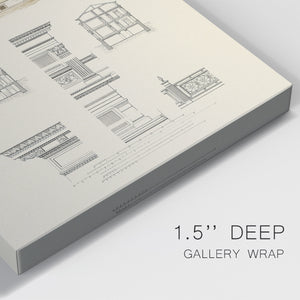Estate and Plan II - Canvas Art Print