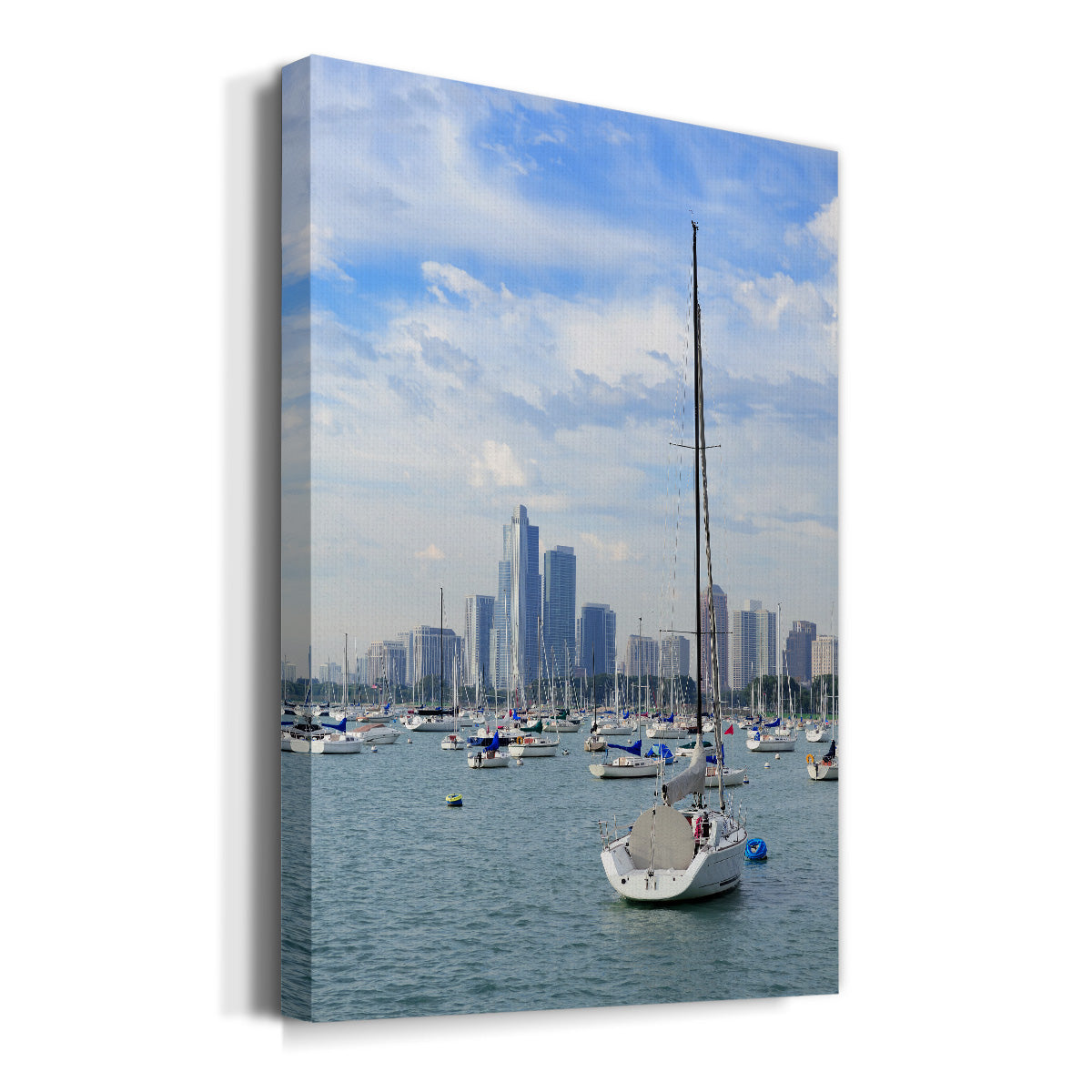 Chicago Harbor III - Gallery Wrapped Canvas