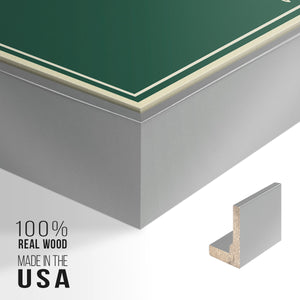 Fig. A: Party - Framed Premium Gallery Wrapped Canvas L Frame - Ready to Hang