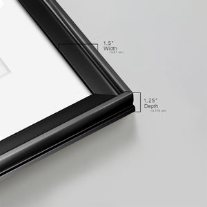 Soft Skyline II Premium Framed Print - Ready to Hang