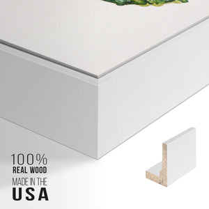 Seahorse - Framed Premium Gallery Wrapped Canvas L Frame - Ready to Hang