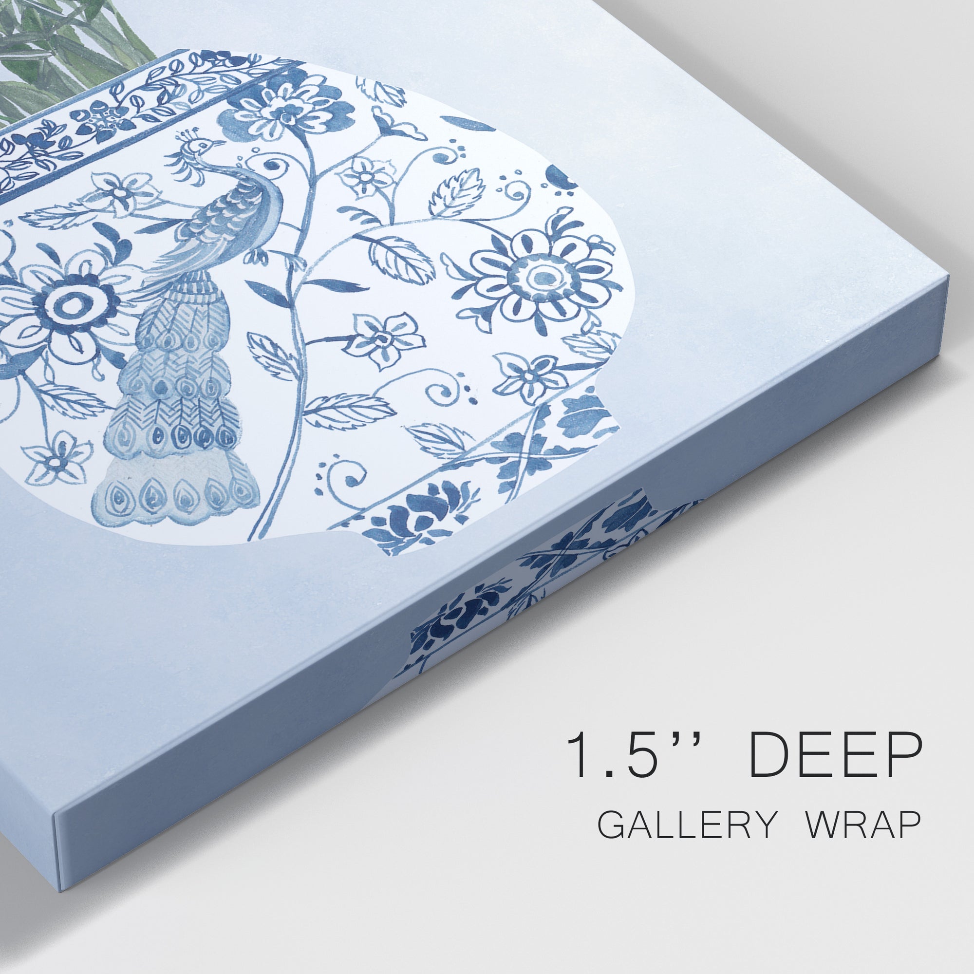 Moonlight Vase I Premium Gallery Wrapped Canvas - Ready to Hang