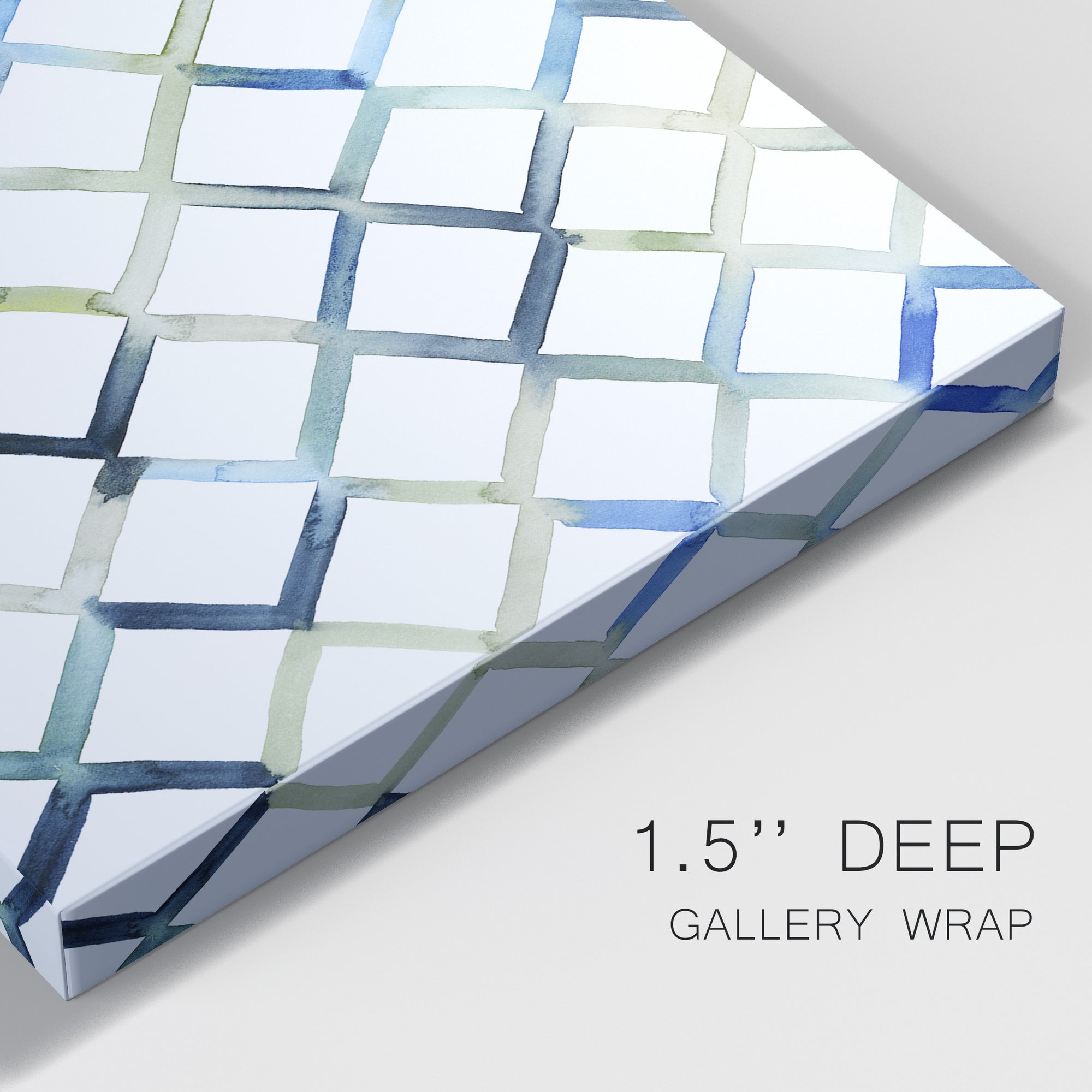 Sea Lattice II Premium Gallery Wrapped Canvas - Ready to Hang
