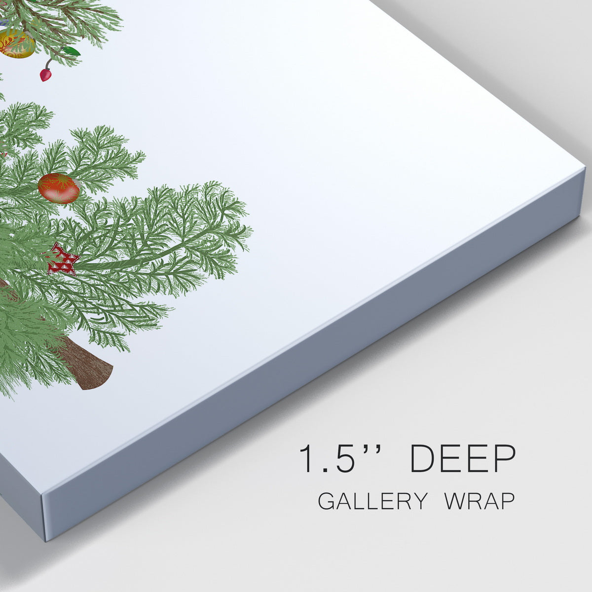 Christmas Des - Premium Gallery Wrapped Canvas  - Ready to Hang