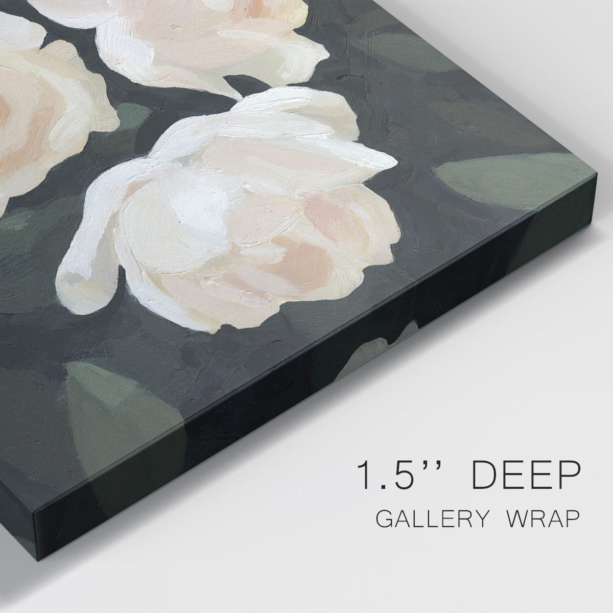 Nighttime Flora I Premium Gallery Wrapped Canvas - Ready to Hang