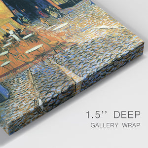 CafÃ© Terrace at Night - Canvas Art Print