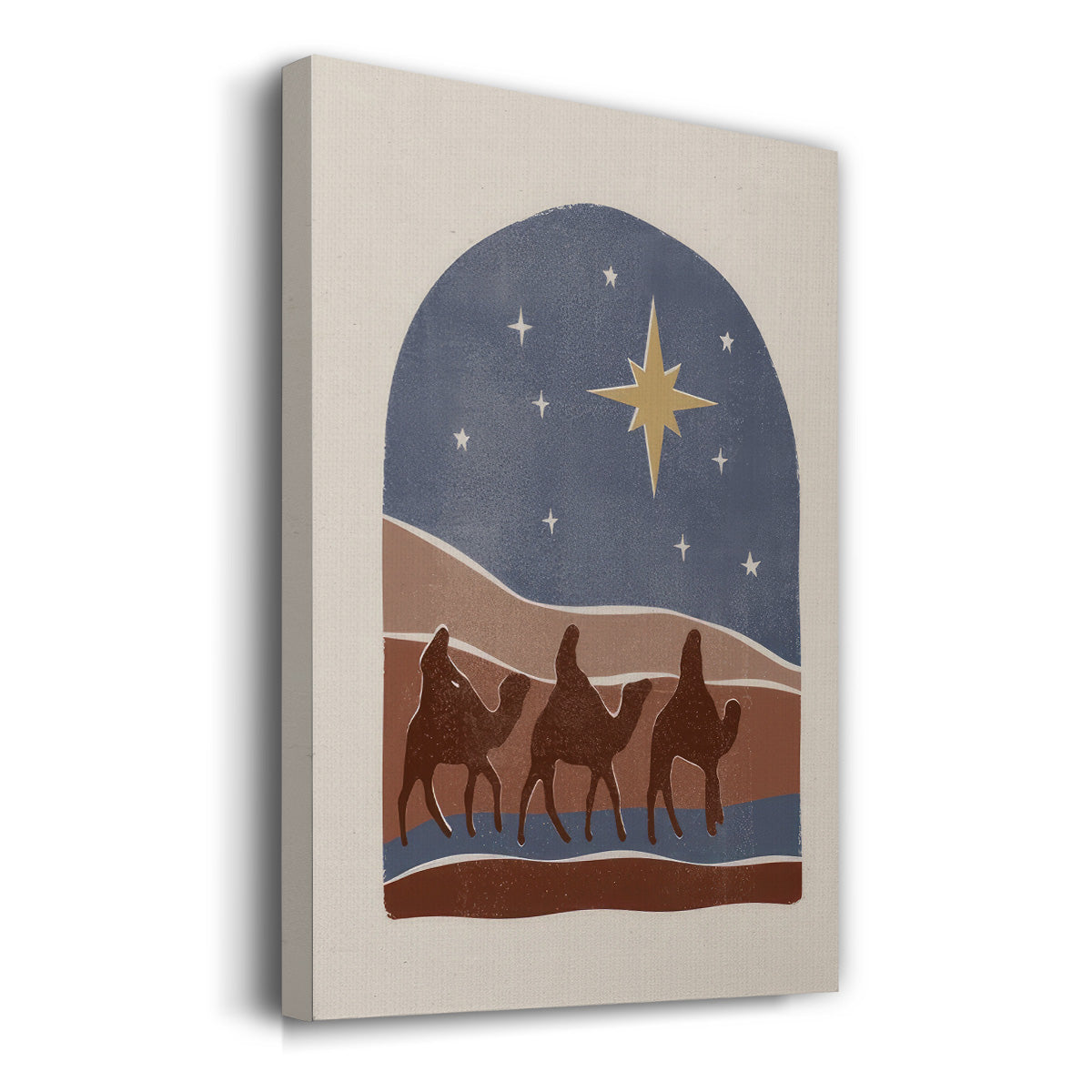 Boho Nativity II - Gallery Wrapped Canvas