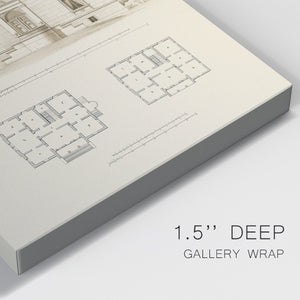 Estate and Plan V - Canvas Art Print