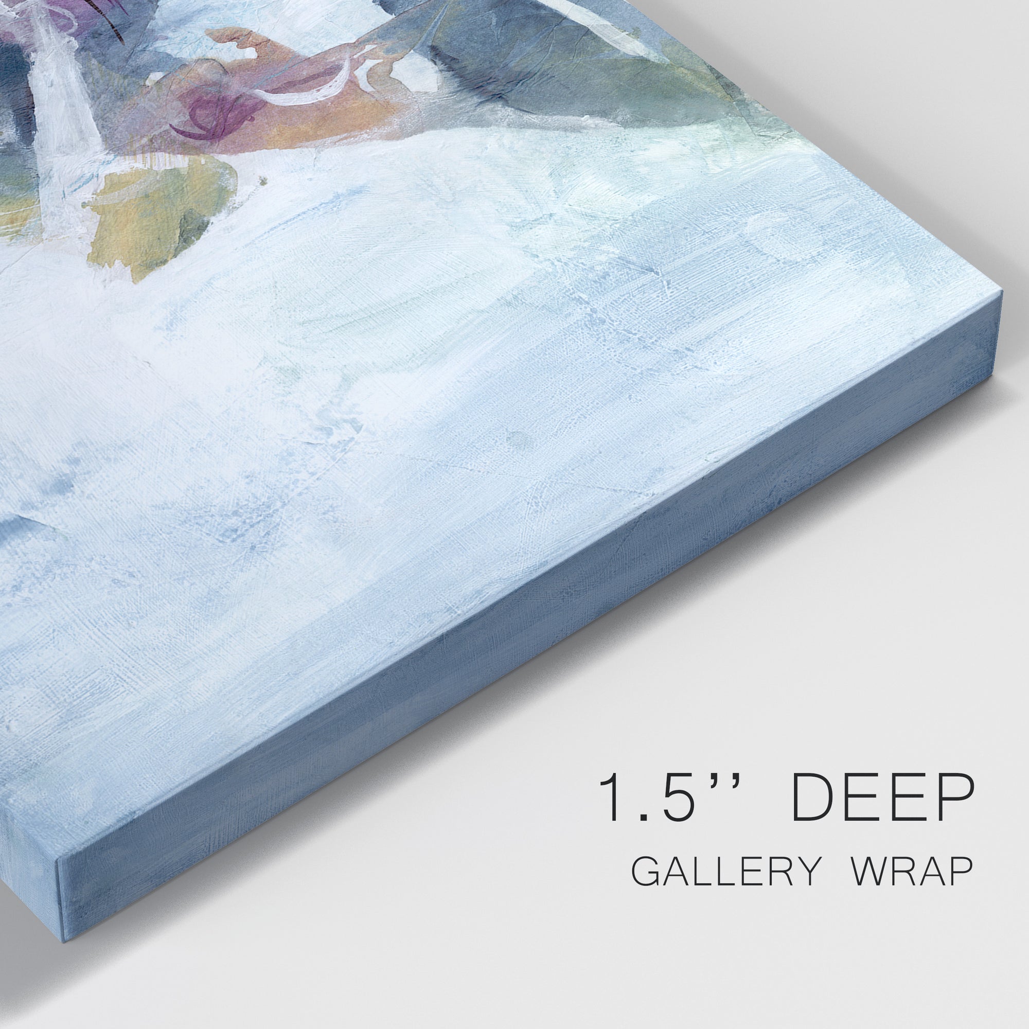 Gliding on Ice I Premium Gallery Wrapped Canvas - Ready to Hang